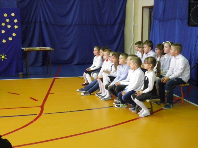 Pasowanie na ucznia klasy I.